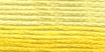 Мулине меланж Желтый-светло-лимонный 100% хлопок 8 м