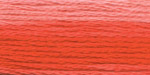 Мулине меланж Алый-светло-розовый 100% хлопок 8 м