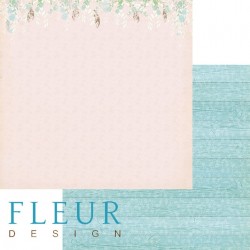В саду, коллекция Зарисовки весны, бумага для скрапбукинга 30x30 см. Fleur Design
