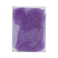 Сизалевое волокно Фиолетовый 20 гр