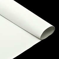 Пластичная замша Белый 1 мм 50 х 50 см