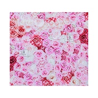 Бумага  глянцевая  упаковочная Букеты роз