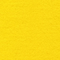 Фетр декоративный 100% полиэcтер толщина 2,2 мм 20 х 30 см Желтый