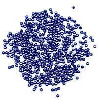 Бусины пластик Синий 5 мм 
