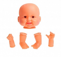 Набор для изготовления куклы ( голова, 2 руки, 2 ноги) размер маленький