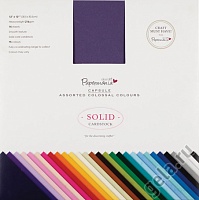 Цветной картон 30,5 х 30,5 см PAPERMANIA