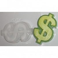 Пластиковая форма для мыла Доллар 