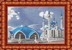 Ткань с рисунком для вышивания бисером Мечеть Кул Шариф 