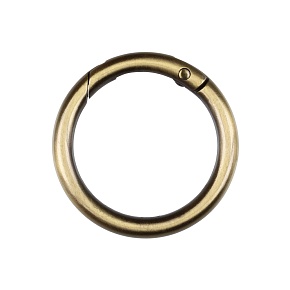 Карабин-кольцо Бронза металл d 32 мм