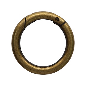 Карабин-кольцо Латунь металл d 32 мм