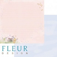 Сладкий сон, коллекция Девочки, бумага для скрапбукинга 30x30 см. Fleur Design