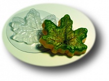Пластиковая форма для мыла Кленовый лист