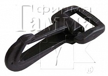 Карабин  пластик 1 " Черный 25 мм 