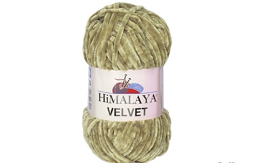 Пряжа Himalaya Velvet 100% полиэстер 120 м 100 гр