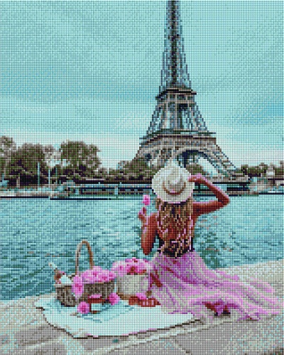 Алмазная мозаика Пикник в Париже 40 х 50 см