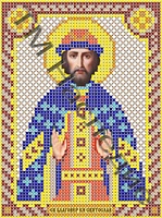 Ткань с рисунком для вышивания бисером Святослав 