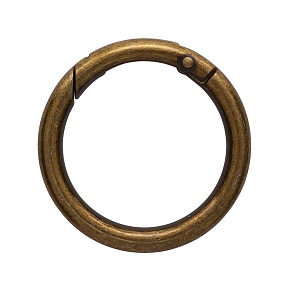 Карабин-кольцо Латунь металл d 38 мм