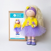 Набор для шитья куклы Pugovka Doll Тоня