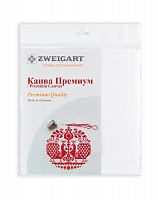 Канва Zweigart Aida Premium 16 фасовка Белый 50 х 50 см