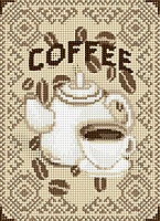 Алмазная мозаика Кофе