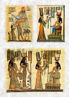 Бумага рисовая для декупажа Египетские боги 32 х 45 см Love2Art