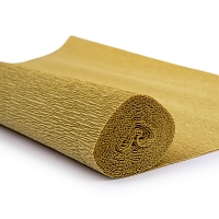 Гофрированная бумага Охра 2,5 х 0,5 м Blumentag