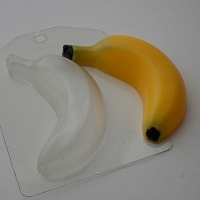 Пластиковая форма для мыла Банан