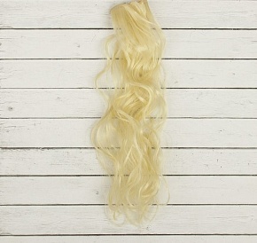 Волосы - тресс для кукол 'Кудри" длина 40 см ширина 50 см
