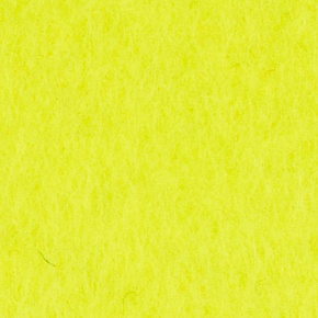 Фетр декоративный 100% полиэcтер толщина 1 мм 20 х 30 см Люмин.желтый