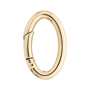 Карабин-кольцо Золото металл d 30 мм