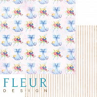 Наш ангел, коллекция Пупсики, бумага для скрапбукинга 30х30см. Fleur Design