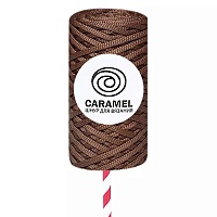 Шнур для вязания Caramel 80% полиэфир 20% кашмилон 75 м 200 гр