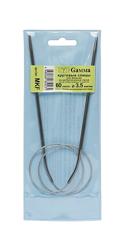 Спицы GAMMA круговые сталь d 3,5 мм 60 см с металлической леской