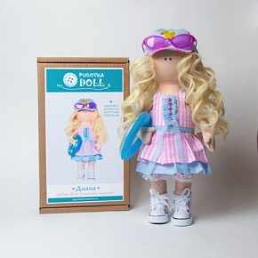 Набор для шитья куклы Pugovka Doll Диана