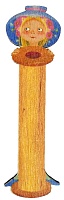 Шпулька для намотки ниток Веселая модистка 4.8 х15 см 