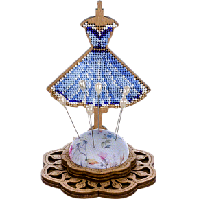 Набор для вышивания бисером по дереву Бальное платье