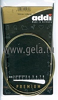 Спицы Addi круговые супергладкие d 3,25 мм длина 100 см