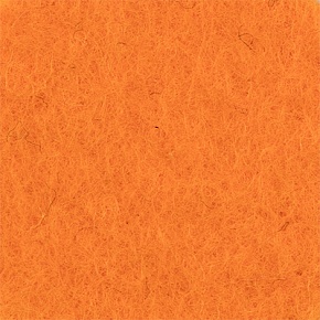 Фетр декоративный 100% полиэcтер толщина 1 мм 20 х 30 см Ярко-оранжевый