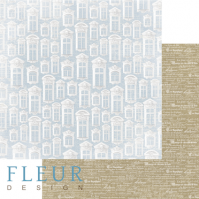 Ридотто, коллекция Джентиль, бумага для скрапбукинга 30х30см. Fleur Design