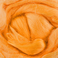 Волокно для валяния 100% вискоза Оранжевый
