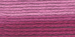 Мулине меланж Темно-малиновый-светло-розовый 100% хлопок 8 м