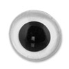 Глаза кристальные с шайбами Белый d 4.5 мм 1 пара