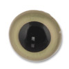 Глаза кристальные с шайбами Бежевый d 4.5 мм 1 пара