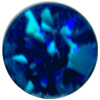 Стразы клеевые Темно-голубой 2,9 мм акрил 144 шт Zlatka