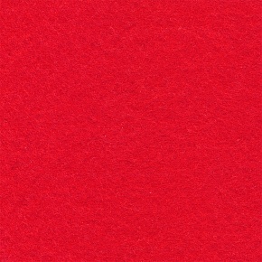 Фетр декоративный 100% полиэcтер толщина 1 мм 30 х 45 см Красный