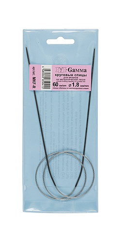 Спицы GAMMA круговые сталь d 1,8 мм 60 см с металлической леской