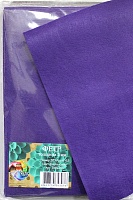 Фетр декоративный 100% полиэcтер толщина 2 мм 20 х 30 см Фиолетовый