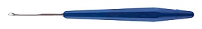 Игла для поднятия петель длина 37 мм длина ушка 3 мм длина иглы с ручкой 13 см