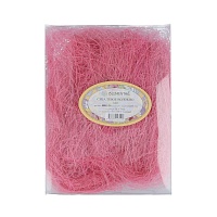 Сизалевое волокно Светло-розовый 20 гр