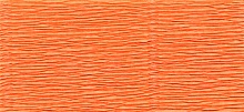 Гофрированная бумага Яркий апельсин 2,5 х 0,5 м Blumentag